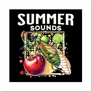 Cicada Summer Posters and Art